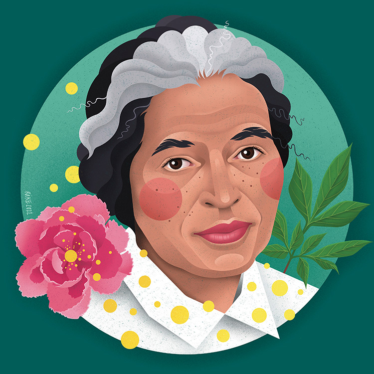 ROSA PARKS – Rike Hofmann Illustration